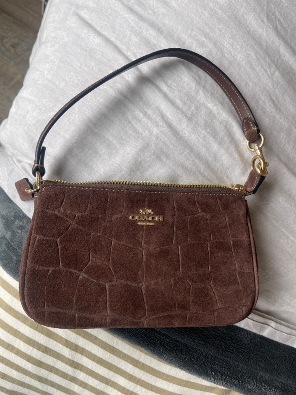 Coach Nolita 19 Crocodile Embossed